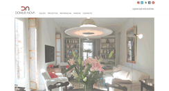 Desktop Screenshot of domus-nova.es